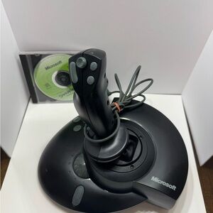 Microsoft SideWinder Game Controller Software CD in Neon Green